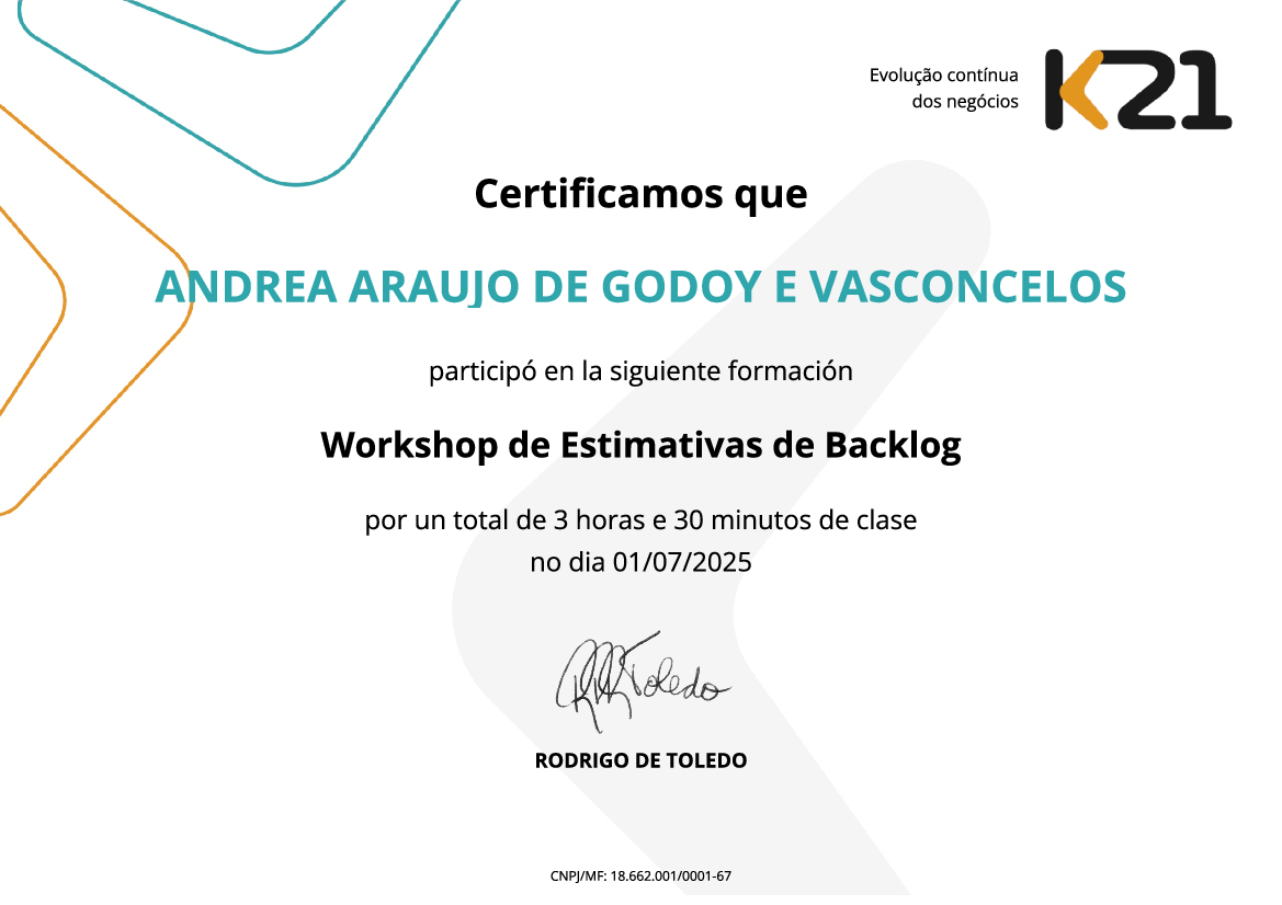 Certificado K21